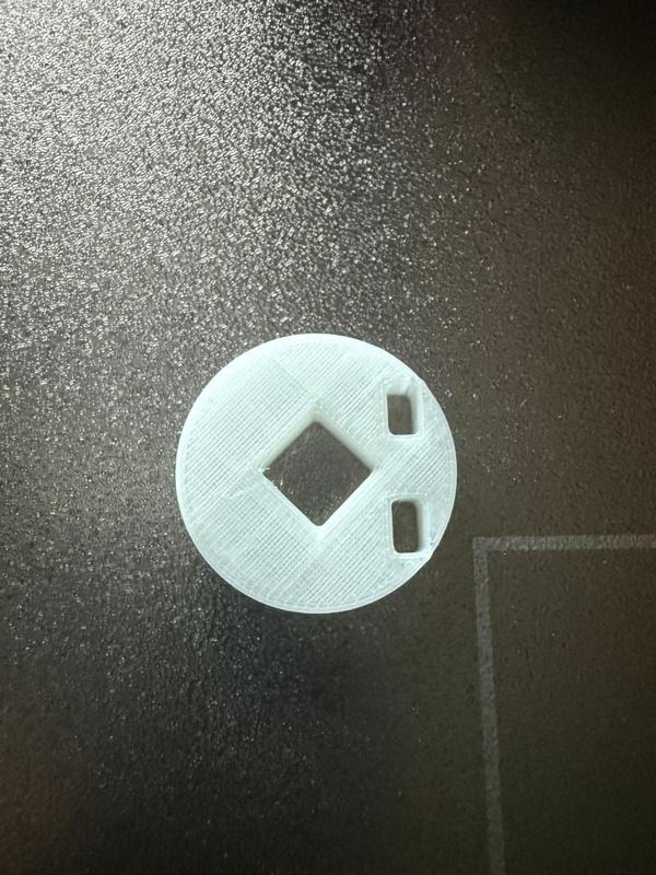 Aqara Doorsensor magnet inlay for Windowhandle, no soldering