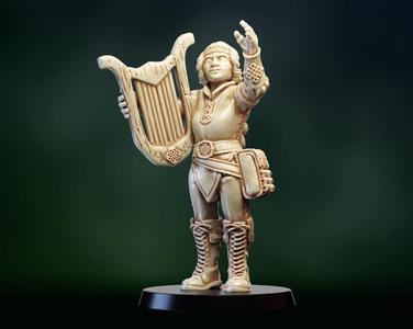 Dwarf girl bard