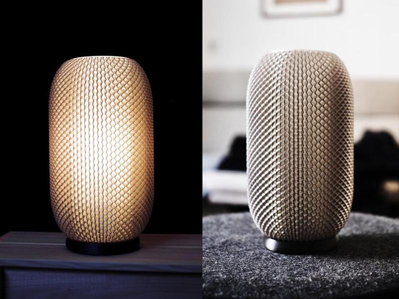 Pine Cone Table Light