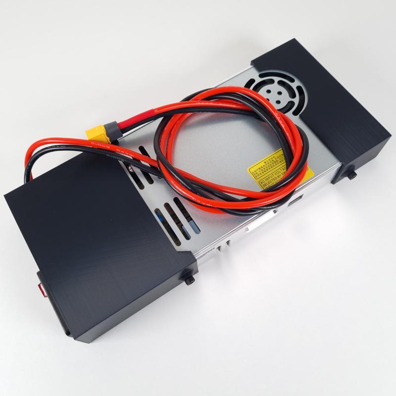 Mean Well LRS-350 IEC320 Wiring & End Cover
