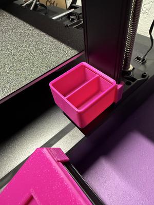 Plastic razorblade holder with gantry clip for Ender3 V3 KE