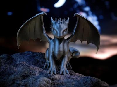 Silent Night Dragon