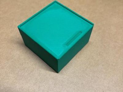 2" Storage Box with sliding lid