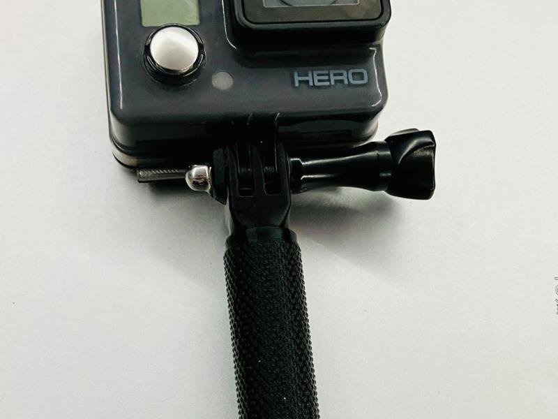 Gopro knurled grip handle