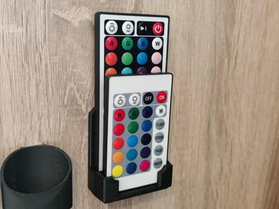 Double RGB Remote Holder