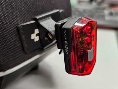 Rear Light Holder for Cube Road Bike Saddle Bag
