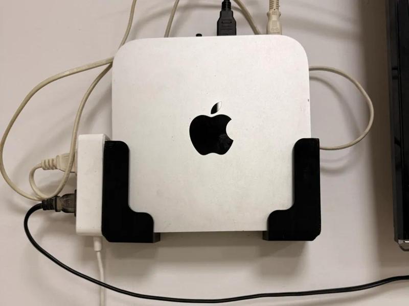 Wall Mount for Older Mac mini - Small Computer Wall Mount Suitable for Items Up to 4CM Thick