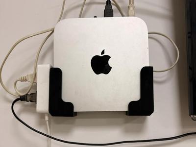 Wall Mount for Older Mac mini - Small Computer Wall Mount Suitable for Items Up to 4CM Thick