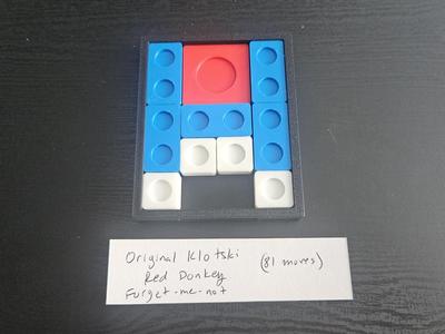Klotski Sliding tiles puzzle