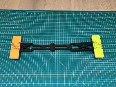 Ski binding template centering jig