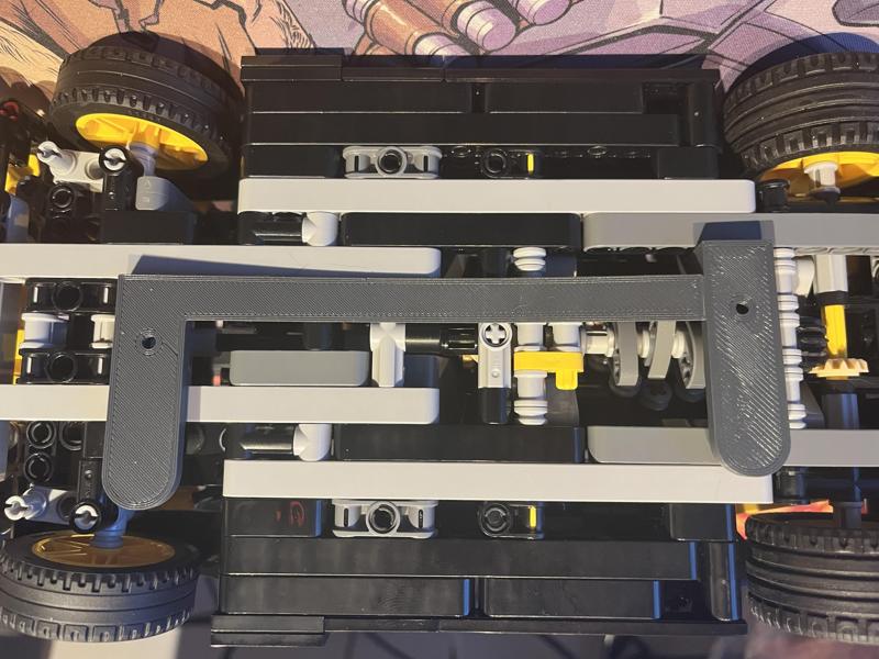 LEGO 42154 & 42151 Horizontal Wall Mount