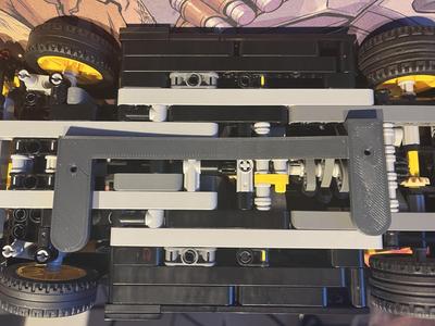 LEGO 42154 & 42151 Horizontal Wall Mount