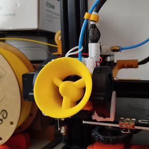 Ender 3 Fan Shroud (Hydra Fan Duct Adapted)