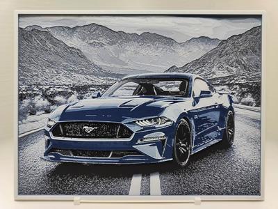 Ford Mustang - Hueforge