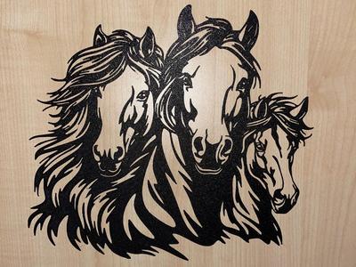 Horse wall decor