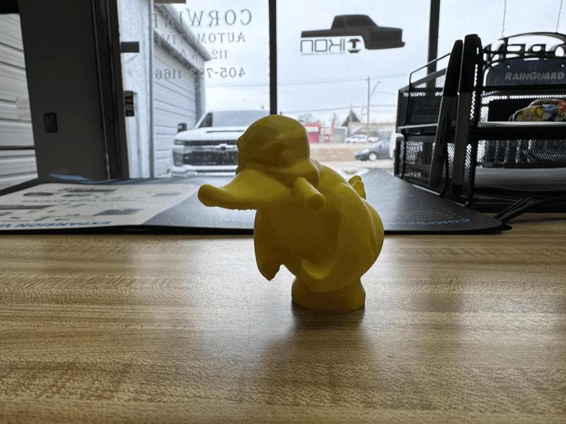 Convoy Movie Hood Ornament Duck