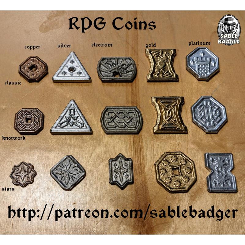 RPG Coins - Set 1