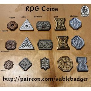 RPG Coins - Set 1