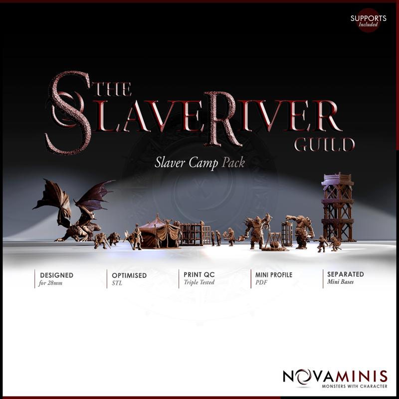 Slave River Guild: Slaver Camp Pack