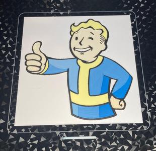 Vault Boy thumbs up HueForge