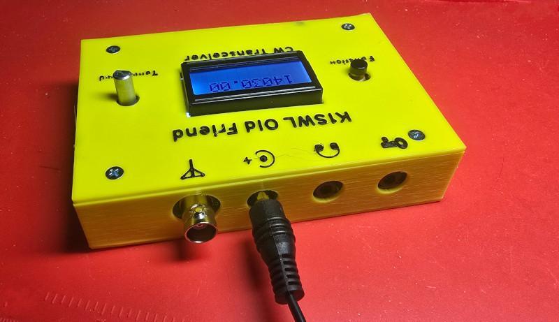 Enclosure for K1SWL's Old Friend Transceiver