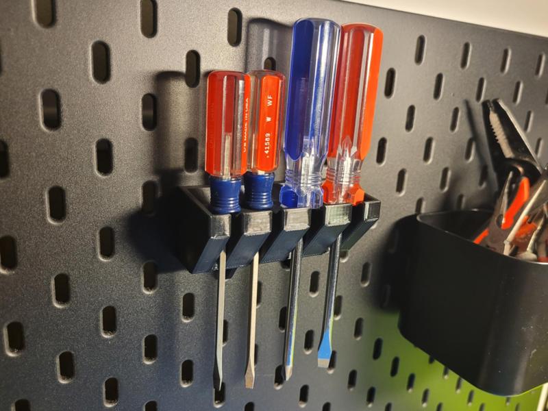 Ikea Skadis Screwdriver Holder
