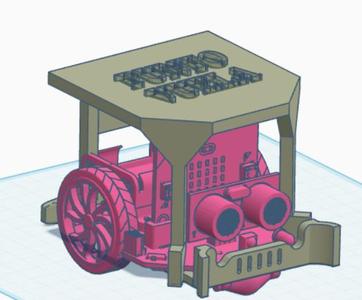 Chasis protector para robot MAQUEEN