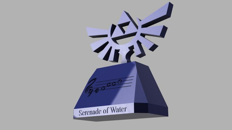 Serenade of Water Plinth
