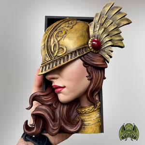 Brunilde Warrior Valkyrie [BOOK NOOK FDM/Resin]