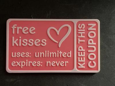 Free Kisses Coupon