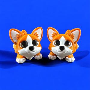 Corgi Articulated Mini and Sculpt