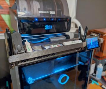 Creality K2 Plus Pack Rat Mod Piggyback upgrade