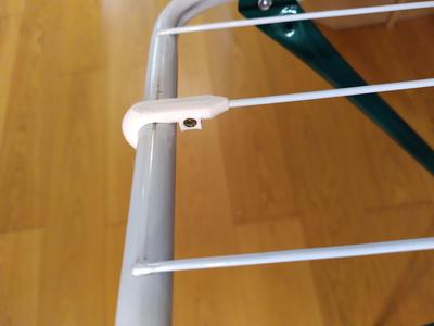 Repair clamp for loose wire of drying rack