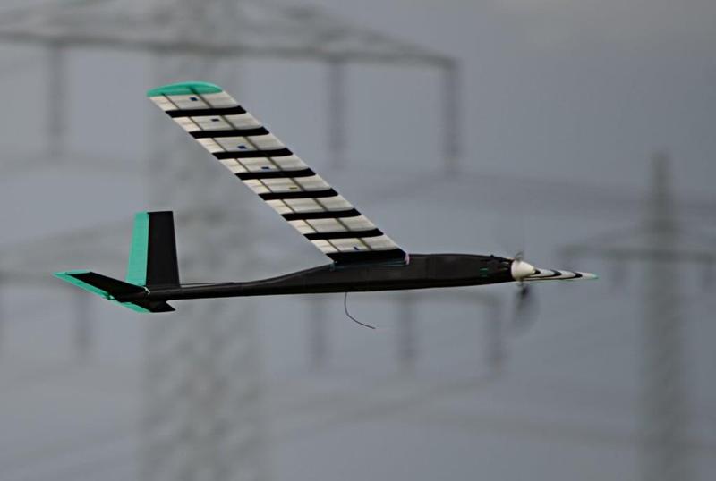 First Take Off of a fully printed (FDM) sailplane. 