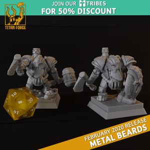 Autobots - Metal Beards - Titan Forge Miniatures February 2020