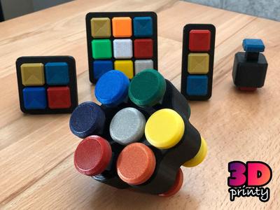 Honeycomb Snappy Fidget Button
