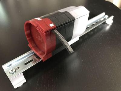Din Rail SMT Part Magazine with magnetic stand