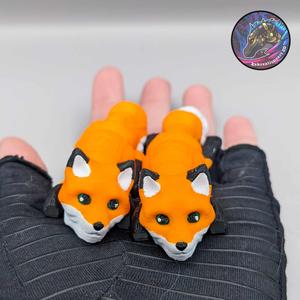 Baby Flexi Fox Keychain