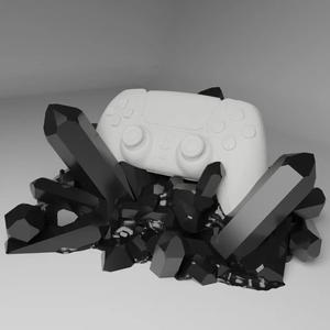 Crystal Cluster Dual sense controller stand Playstation 5 PS5   