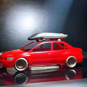 Sport Ski box for Diecast 1:24 1:64 - Roof box