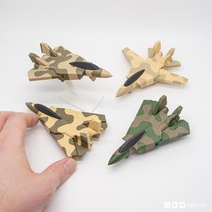 Print-in-place and articulated F14 with Camo - IDEX