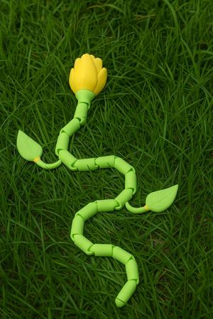 Tulip Articulated Flower Toy with Flexible Stem