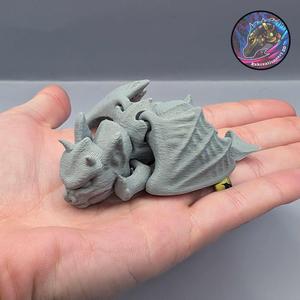 Baby Flexi Gargoyle Keychain