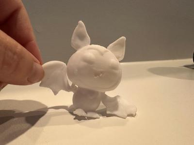 Cute Little Bat with flappy wings