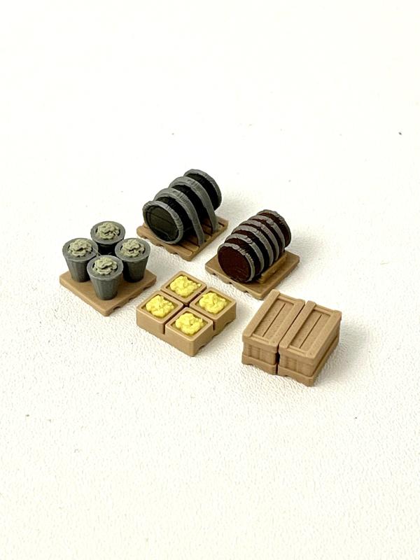 HO Scale - Piaggio L'Ape 125A - Cargo Set