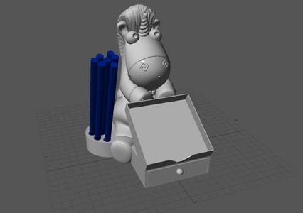 Fluffy The Unicorn - Desk Organiser