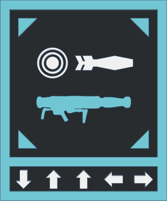 Helldivers 2 Stratagem Plaque (Airburst Rocket Launcher)