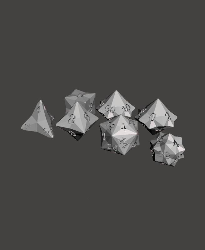 Star Cut Dice Set