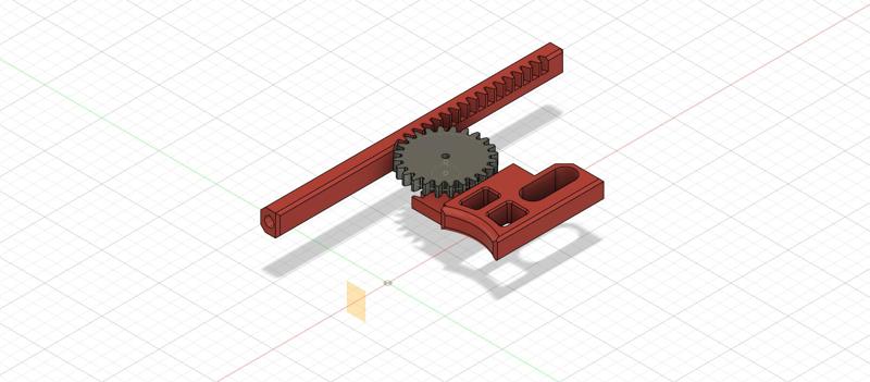 Magnet Embedded Pusher for Gryphon