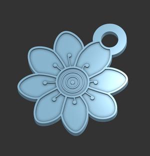 Flower Keychain